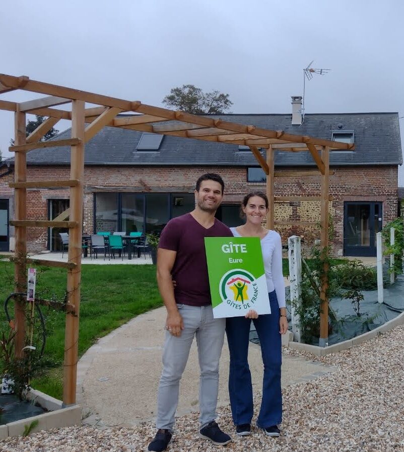 Jérôme et Marie Herr propriétaires gîte des 2 amants