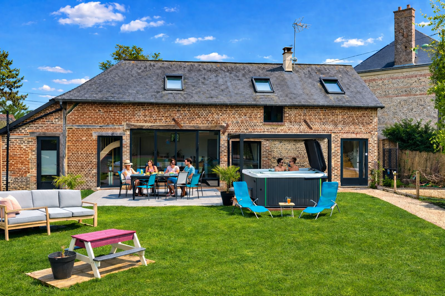 Gite 6 à 11 personnes avec SPA / Jacuzzi